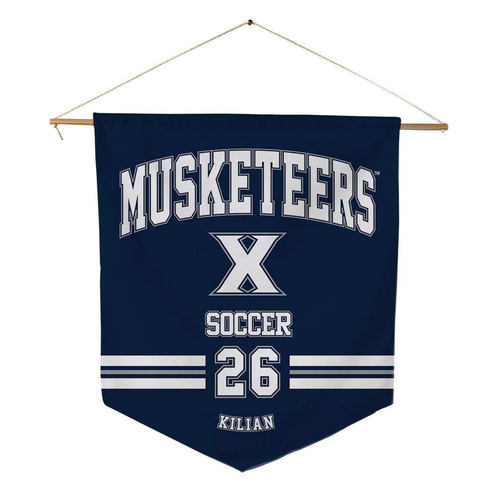 Xavier - NCAA Women's Soccer : Fiona Kilian - Pennant - 18" x 21"-0