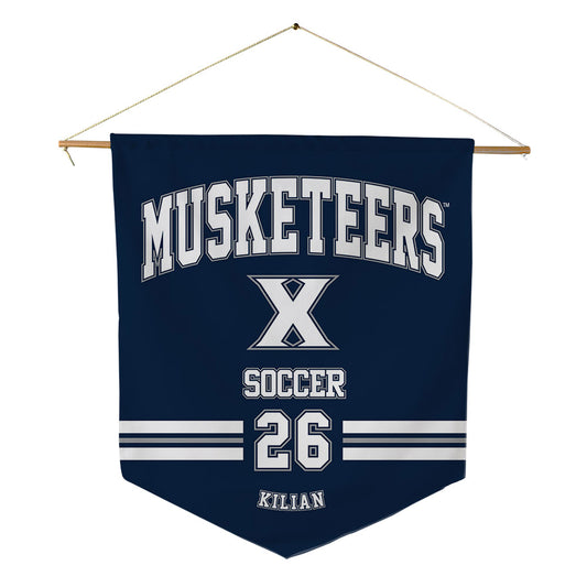 Xavier - NCAA Women's Soccer : Fiona Kilian - Pennant - 18" x 21"-0