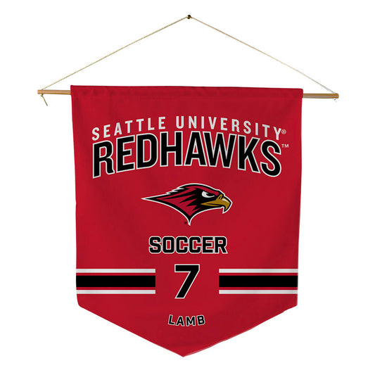 Seattle - NCAA Women's Soccer : Alana Lamb - Pennant - 18" x 21"-0