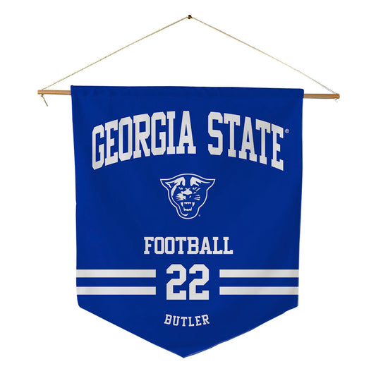 Georgia State - NCAA Football : Xavier Butler - Pennant - 18" x 21"-0