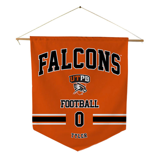 UTPB - NCAA Football : Cam Tyler - Pennant - 18" x 21"-0