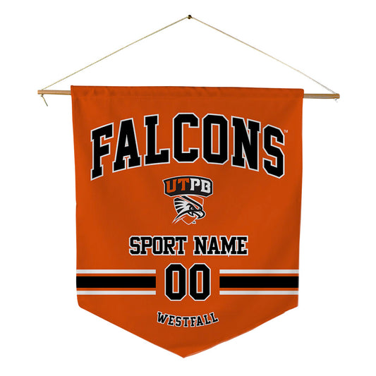 UTPB - NCAA Women's Soccer : Brooklyn Westfall - Pennant - 18" x 21"-0