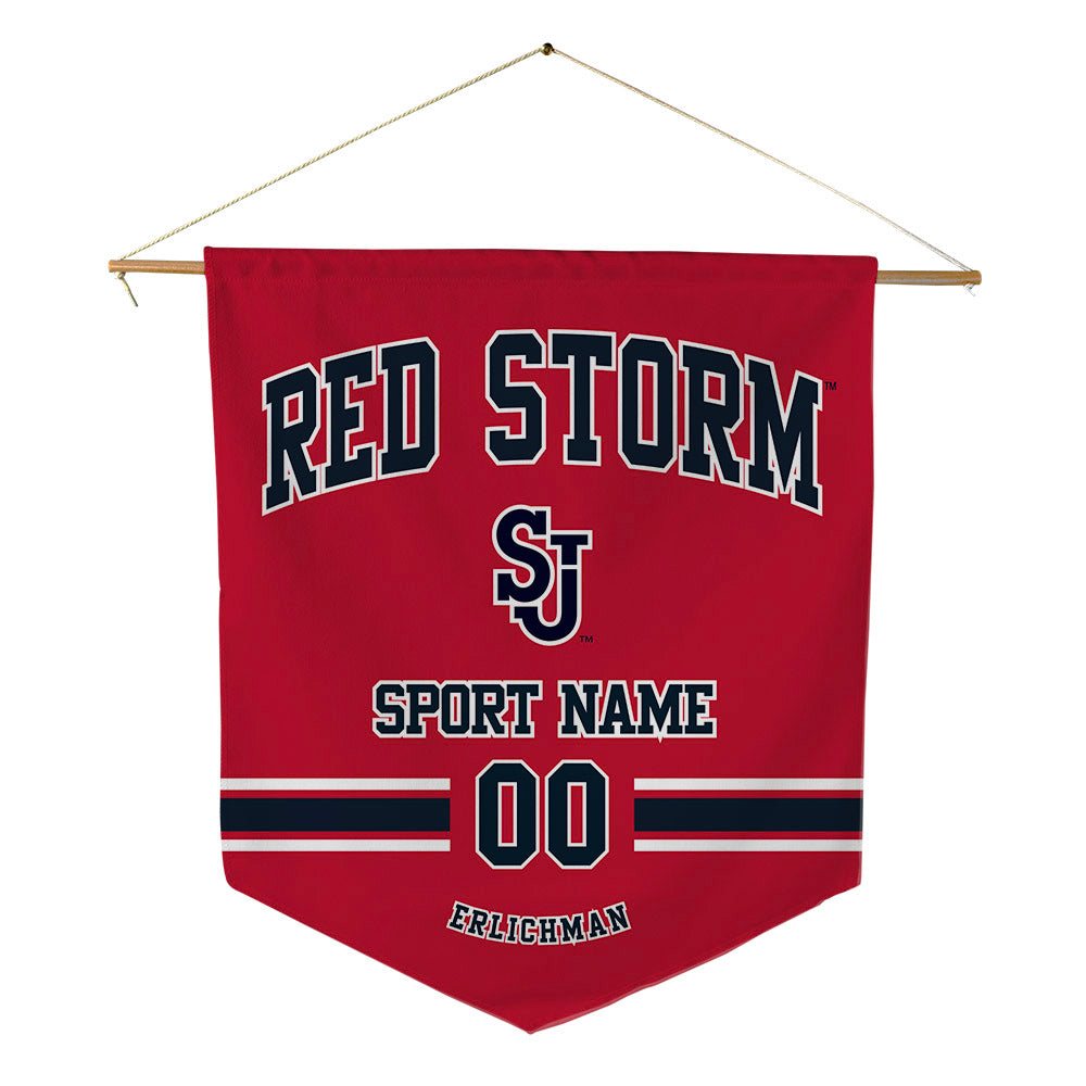 St. Johns - NCAA Cheerleading : Amanda Erlichman - Pennant - 18" x 21"-0