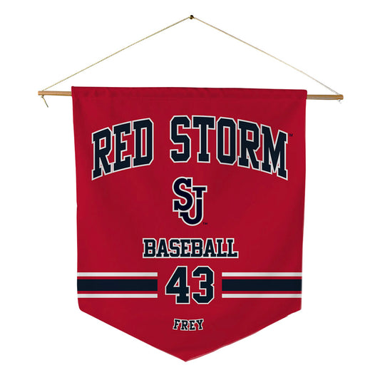 St. Johns - NCAA Baseball : Ayden Frey - Pennant - 18" x 21"-0