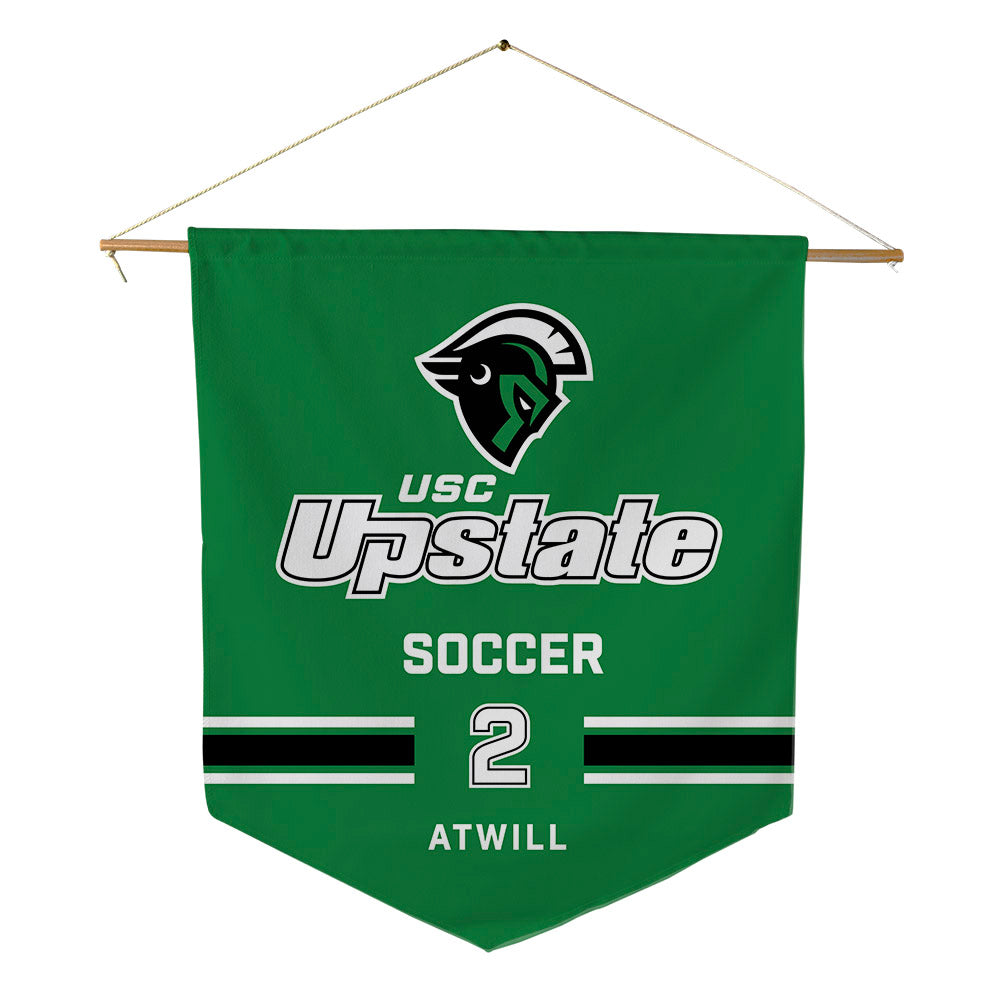 USC Upstate - NCAA Women's Soccer : caroline Atwill - Pennant - 18" x 21"-0