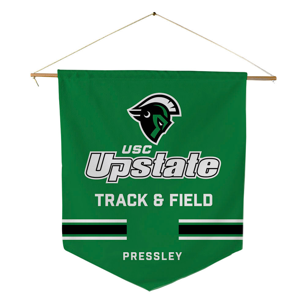 USC Upstate - NCAA Men's Track & Field : Jaylen Pressley - Pennant - 18" x 21"-0
