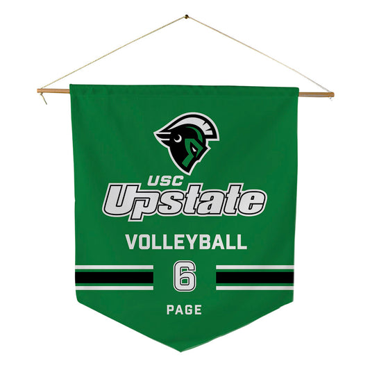 USC Upstate - NCAA Women's Volleyball : Savannah Page - Pennant - 18" x 21"-0