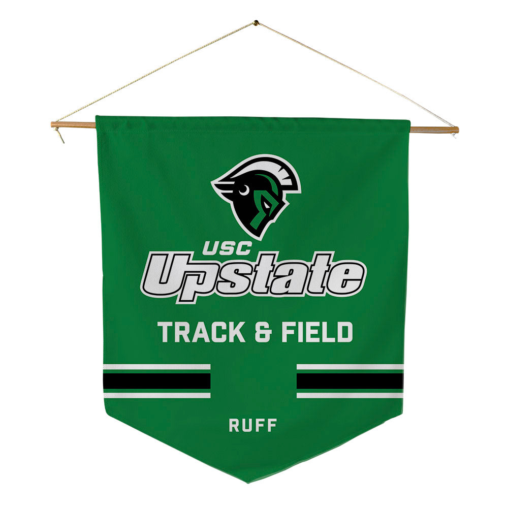 USC Upstate - NCAA Men's Track & Field : Jacob Ruff - Pennant - 18" x 21"-0