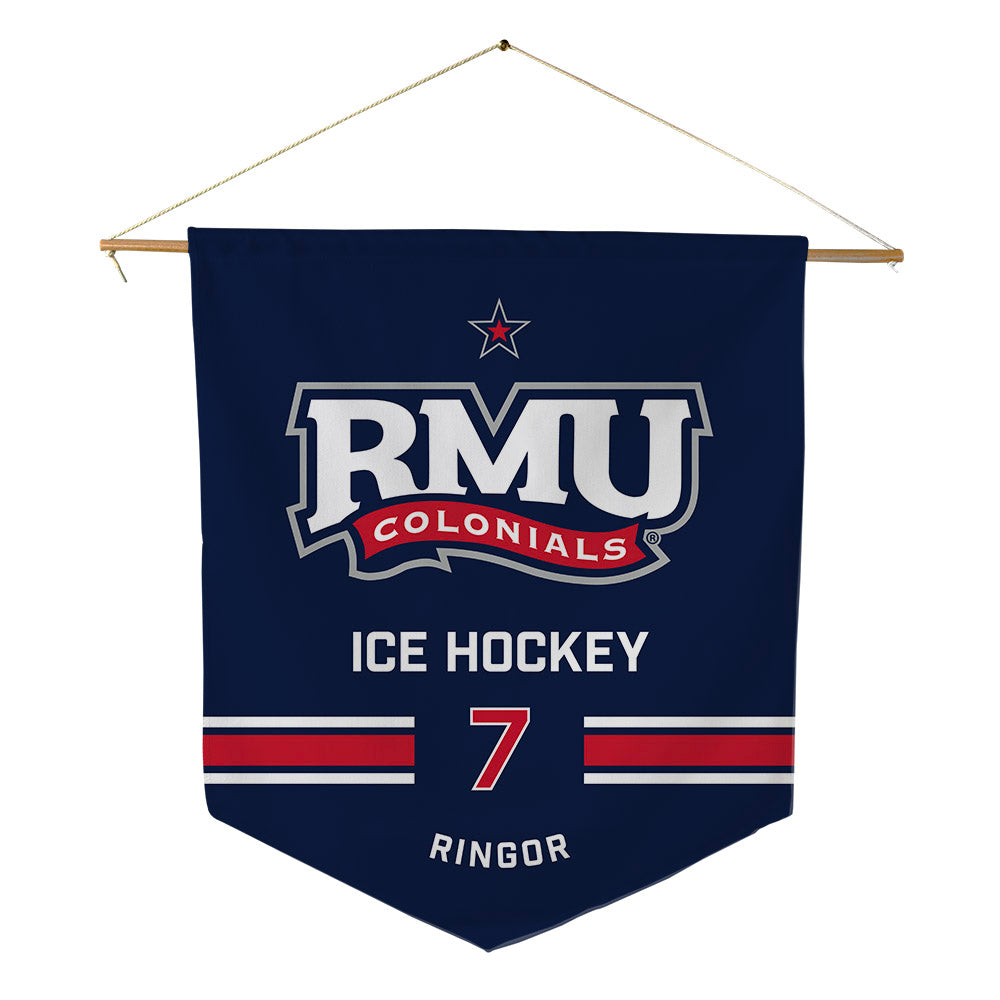 Robert Morris - NCAA Women's Ice Hockey : Rowyn Ringor - Pennant - 18" x 21"-0