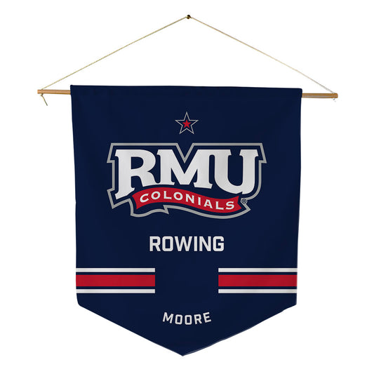 Robert Morris - NCAA Women's Rowing : Maggie Moore - Pennant - 18" x 21"-0