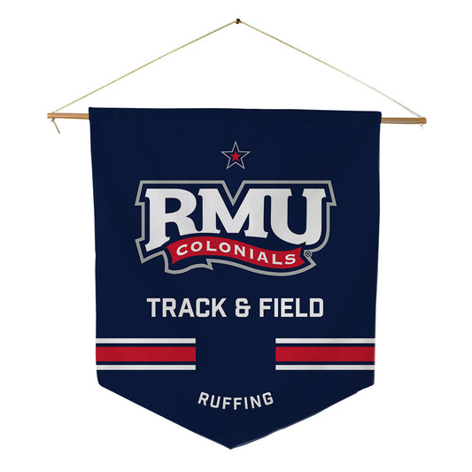 Robert Morris - NCAA Women's Track & Field : Clare Ruffing - Pennant - 18" x 21"-0