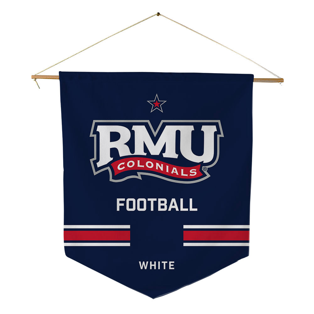 Robert Morris - NCAA Football : Nishon White - Pennant - 18" x 21"-0