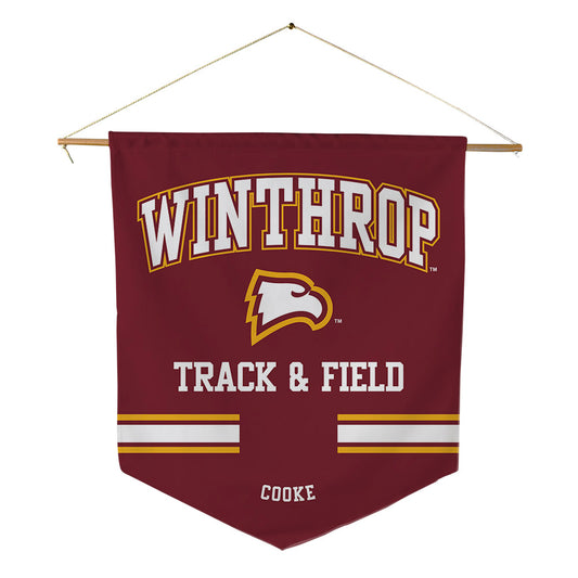 Winthrop - NCAA Men's Track & Field : Kendale Cooke - Pennant - 18" x 21"-0