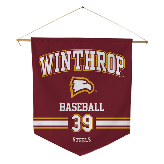 Winthrop - NCAA Baseball : Bryson Steele - Pennant - 18" x 21"-0