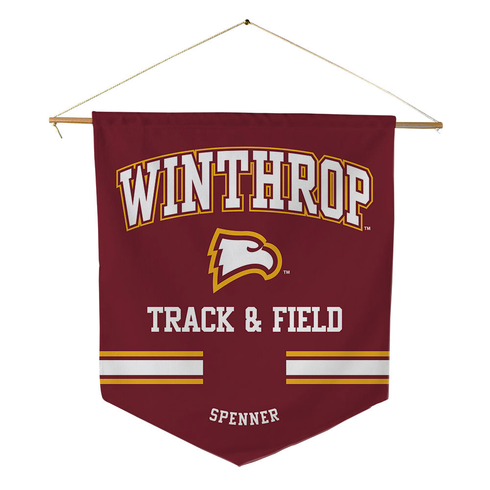 Winthrop - NCAA Women's Track & Field : Maddie Spenner - Pennant - 18" x 21"-0