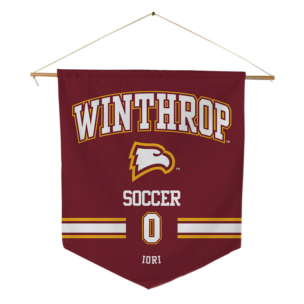 Winthrop - NCAA Women's Soccer : Sofia Iori - Pennant - 18" x 21"-0