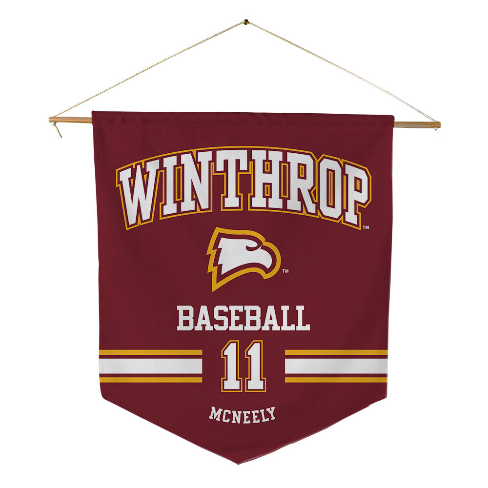 Winthrop - NCAA Baseball : Colby McNeely - Pennant - 18" x 21"-0
