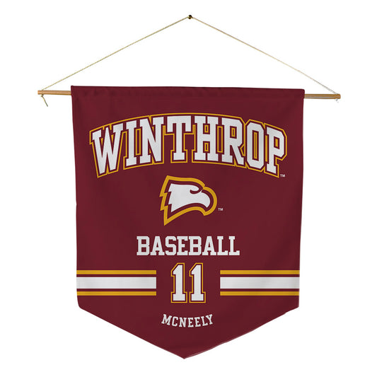 Winthrop - NCAA Baseball : Colby McNeely - Pennant - 18" x 21"-0