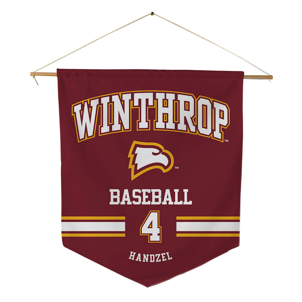 Winthrop - NCAA Baseball : Gage Handzel - Pennant - 18" x 21"-0