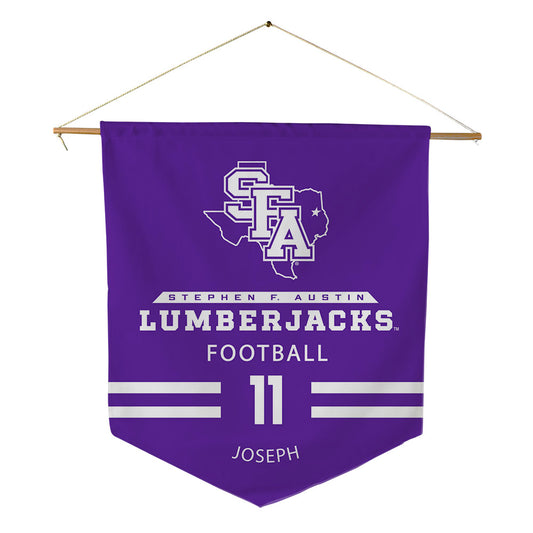 SFA - NCAA Football : Jonathan Joseph - Pennant - 18" x 21"-0