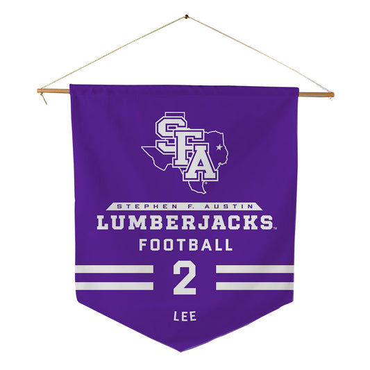 SFA - NCAA Football : Keithron Lee - Pennant - 18" x 21"-0