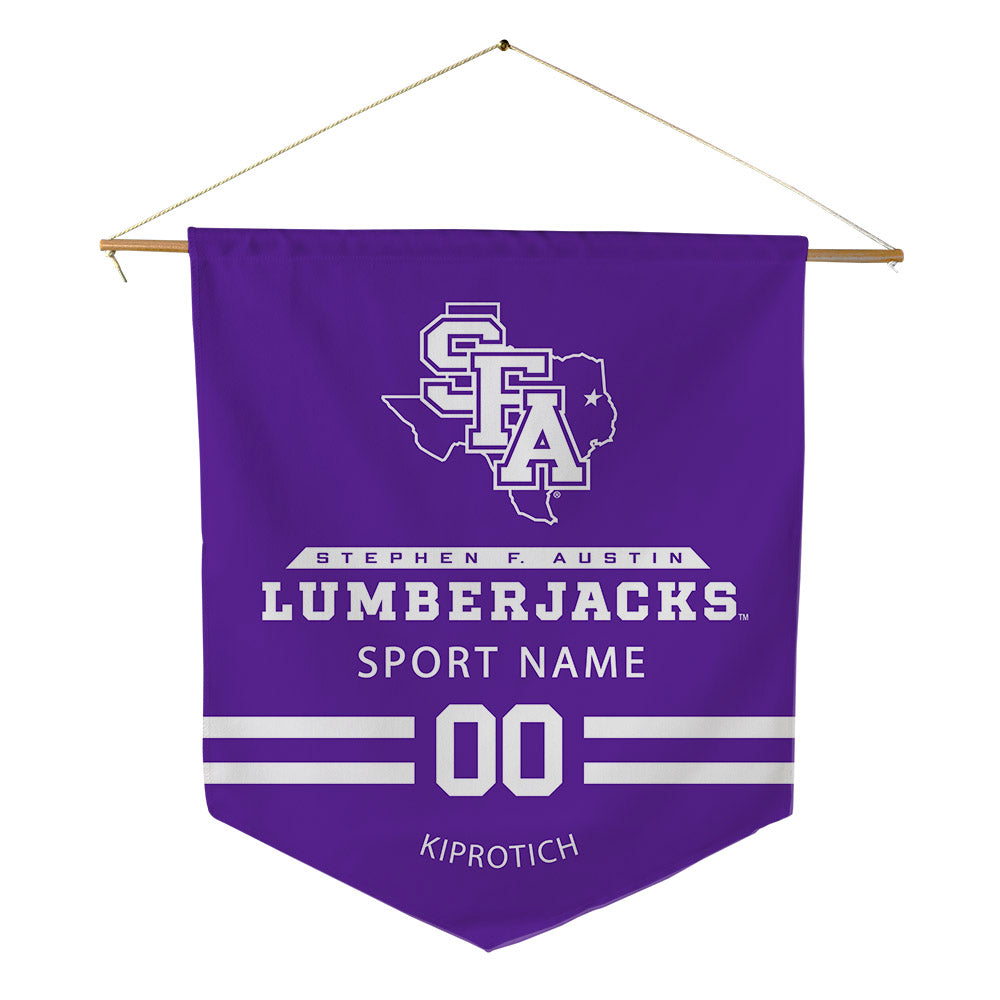 SFA - NCAA Men's Track & Field : Paul Kiprotich - Pennant - 18" x 21"-0