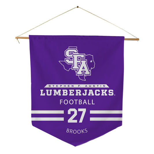 SFA - NCAA Football : Camren-Chance Brooks - Pennant - 18" x 21"-0