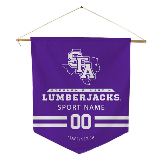 SFA - NCAA Football : Chris Martinez jr - Pennant - 18" x 21"-0