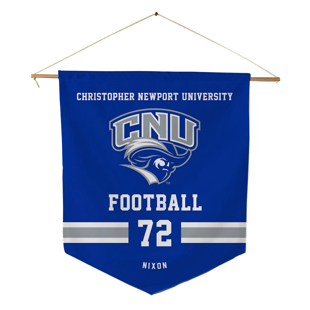 CNU - NCAA Football : Evan Nixon - Pennant - 18" x 21"-0