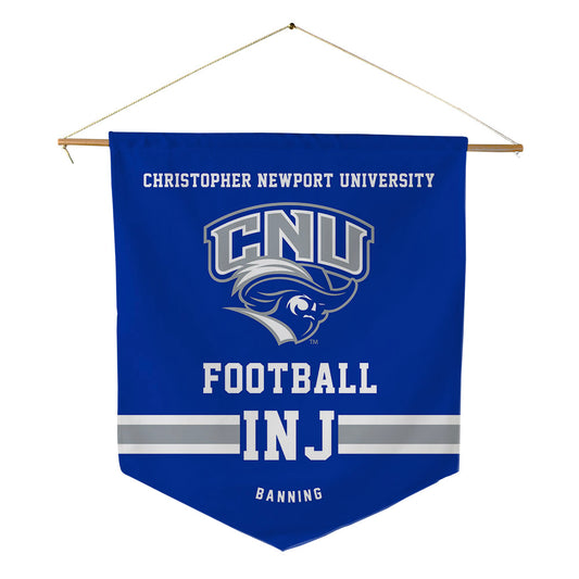 CNU - NCAA Football : Bryce Banning - Pennant - 18" x 21"-0