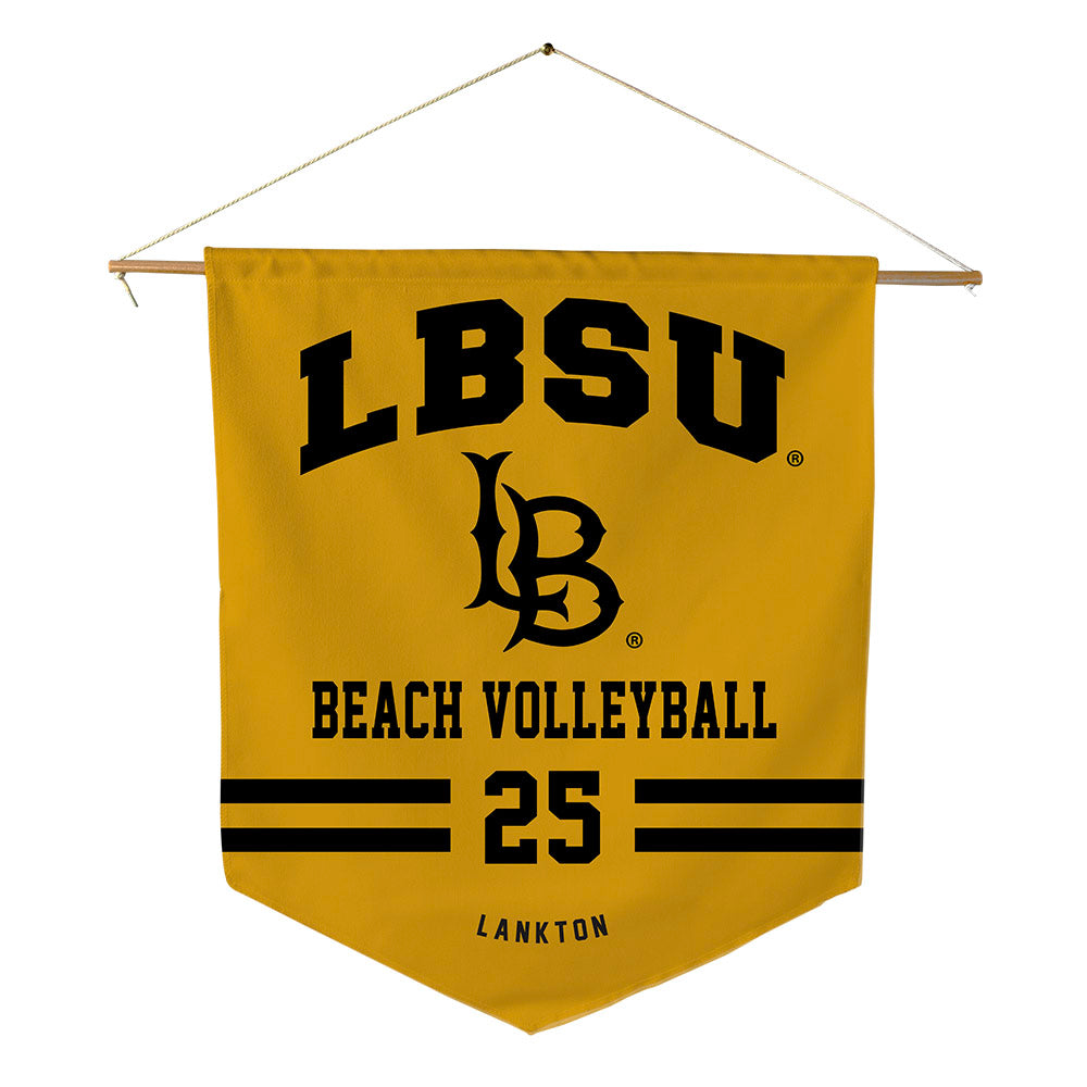 LBSU - NCAA Beach Volleyball : Nicole Lankton - Pennant - 18" x 21"-0