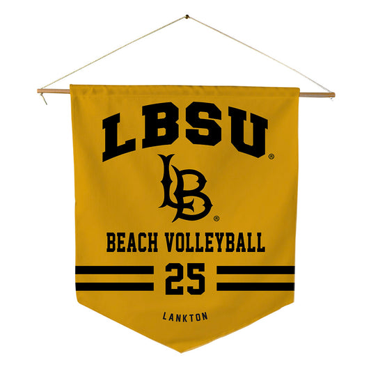 LBSU - NCAA Beach Volleyball : Nicole Lankton - Pennant - 18" x 21"-0