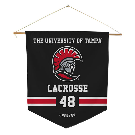 Tampa - NCAA Men's Lacrosse : Carson Cherven - Pennant - 18" x 21"-0