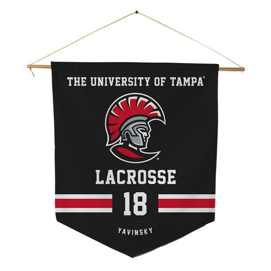 Tampa - NCAA Men's Lacrosse : Thomas Yavinsky - Pennant - 18" x 21"-0
