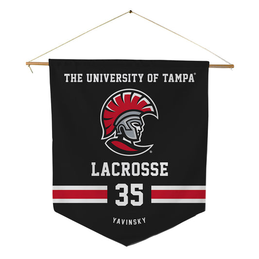 Tampa - NCAA Men's Lacrosse : Thomas Yavinsky - Pennant - 18" x 21"-0
