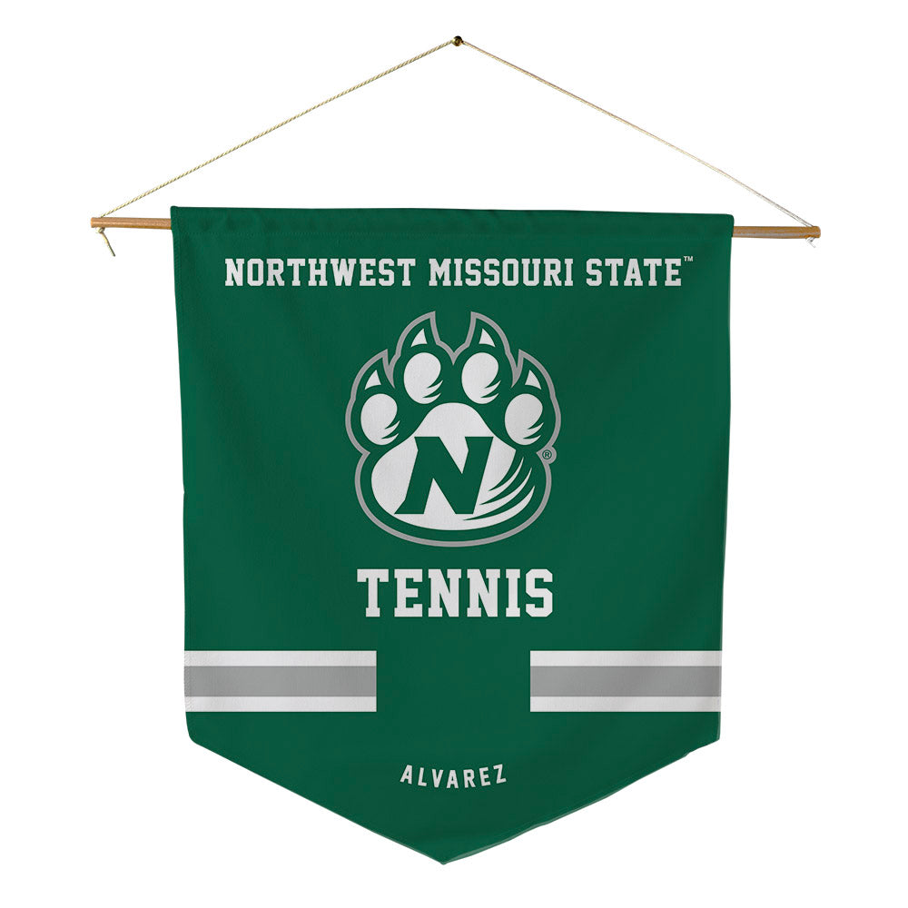 Northwest Missouri State - NCAA Men's Tennis : Hugo Alvarez - Pennant - 18" x 21"-0