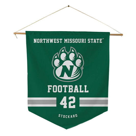 Northwest Missouri State - NCAA Football : Jacob Stockard - Pennant - 18" x 21"-0