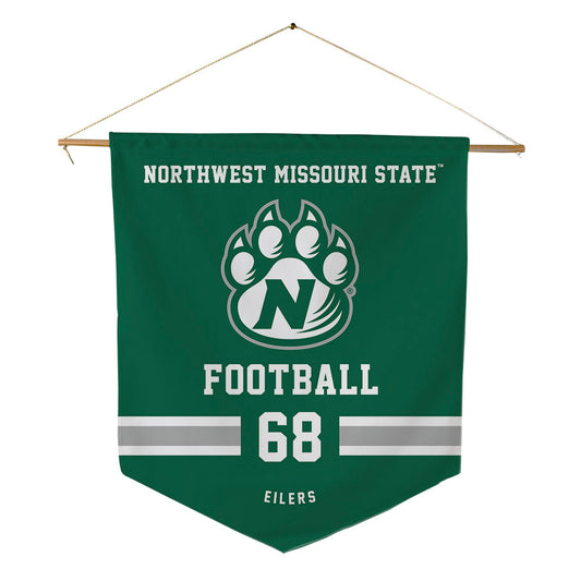 Northwest Missouri State - NCAA Football : Ethan Eilers - Pennant - 18" x 21"-0