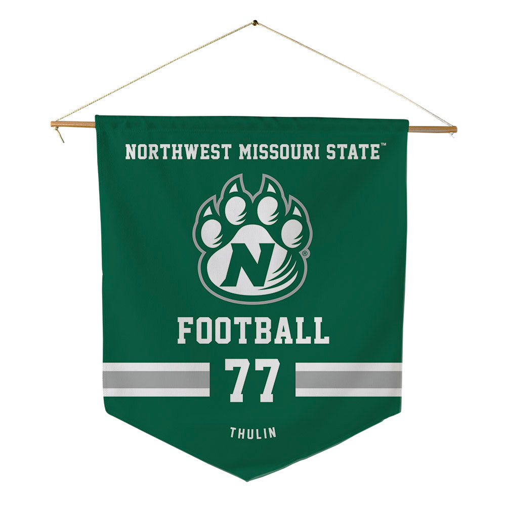 Northwest Missouri State - NCAA Football : Matt Thulin - Pennant - 18" x 21"-0