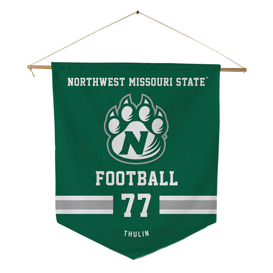 Northwest Missouri State - NCAA Football : Matt Thulin - Pennant - 18" x 21"-0