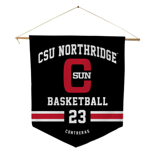 CSUN - NCAA Women's Basketball : Maya Contreras - Pennant - 18" x 21"-0