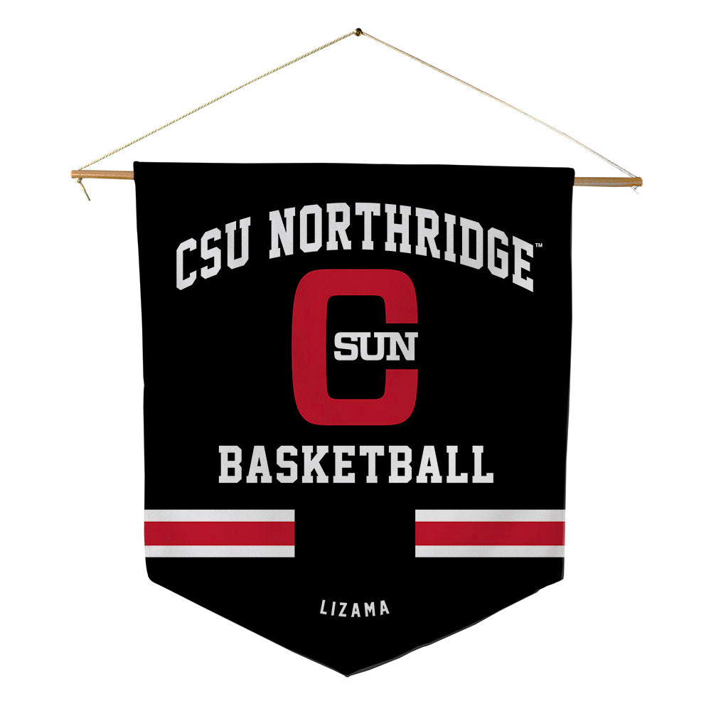 CSUN - NCAA Women's Basketball : Alondra Lizama - Pennant - 18" x 21"-0