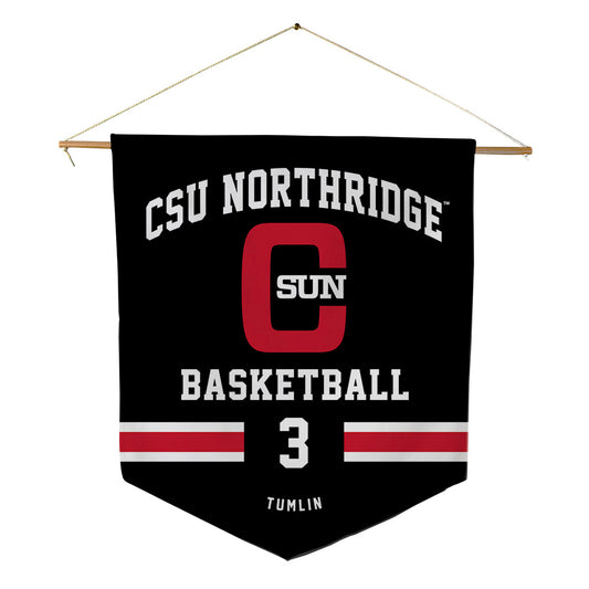 CSUN - NCAA Women's Basketball : Kelly Tumlin - Pennant - 18" x 21"-0