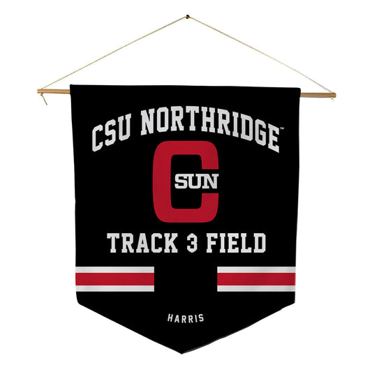 CSUN - NCAA Men's Track & Field : Jeremiah Harris - Pennant - 18" x 21"-0