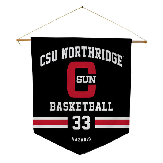 CSUN - NCAA Women's Basketball : Rita Nazario - Pennant - 18" x 21"-0