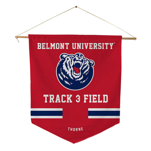 Belmont - NCAA Women's Track & Field : Kaitlyn Thorne - Pennant - 18" x 21"-0
