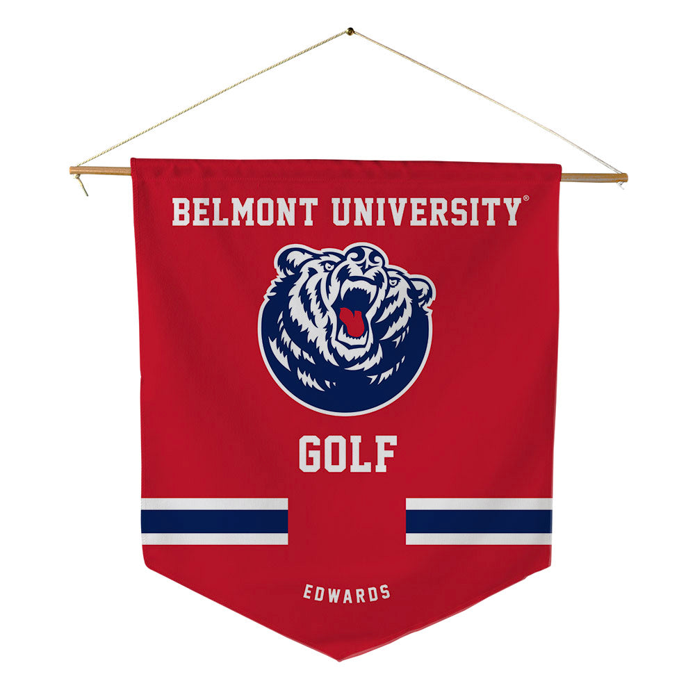 Belmont - NCAA Women's Golf : Harper Edwards - Pennant - 18" x 21"-0
