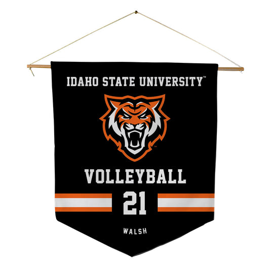 Idaho State - NCAA Women's Volleyball : Mia Walsh - Pennant - 18" x 21"-0