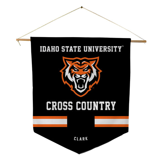 Idaho State - NCAA Men's Cross Country : Brent Clark - Pennant - 18" x 21"-0