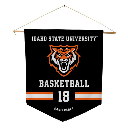 Idaho State - NCAA Women's Basketball : Maeva Gauffrenet - Pennant - 18" x 21"-0